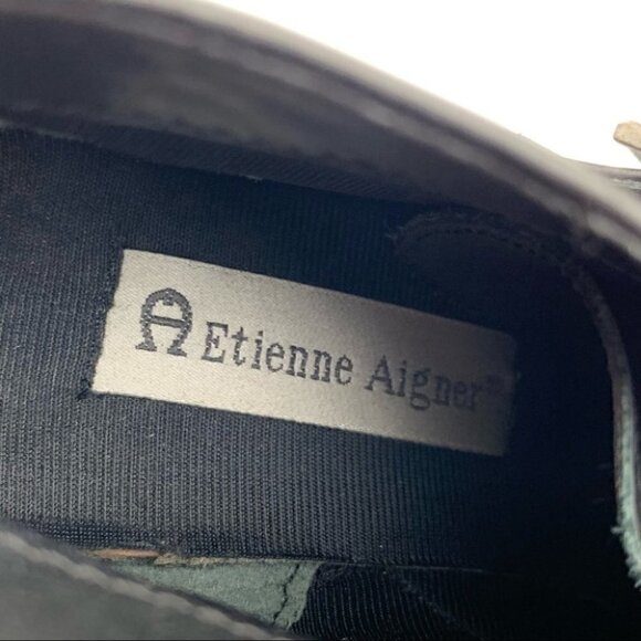 Etienne Aigner ankle boot 7.5 showtime leather 80s - Picture 11 of 13